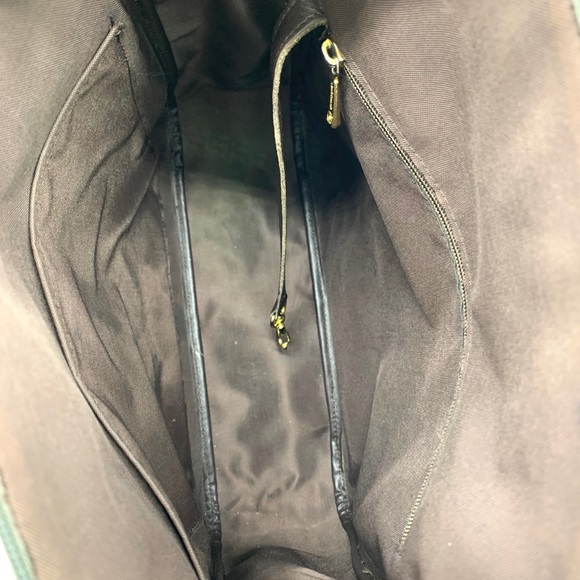 COPY - Longchamp Brown Leather Vintage Backpack - Picture 8 of 13